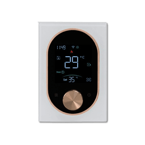 Smart Baseboard Thermostat with App & Alexa Control | EcoNet-BH - White image