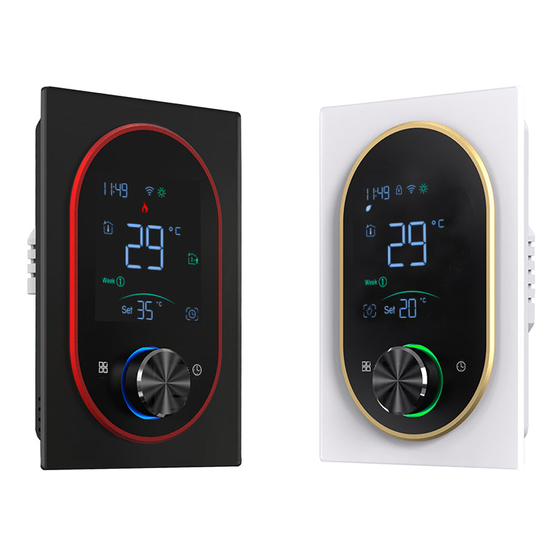 Grus ready EcoNet-BH: product card black white thermostats