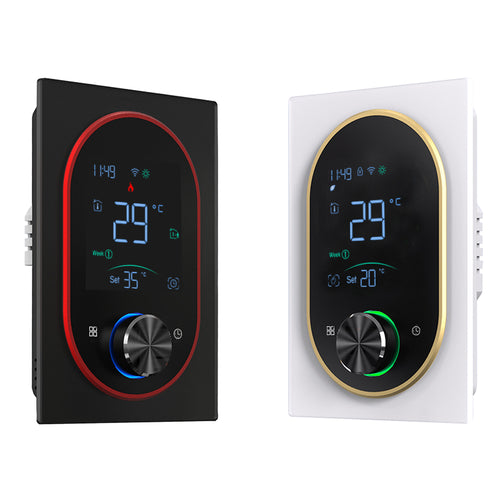 Grus ready EcoNet-BH: product card black white thermostats